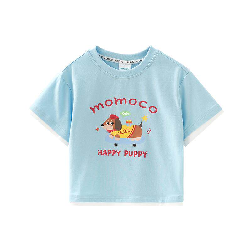 MOMOCO玛米玛卡男童短袖贴身柔软