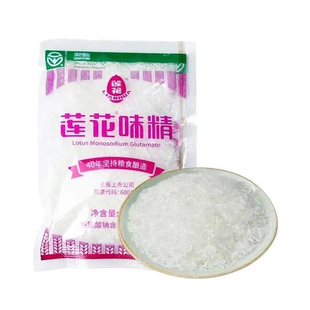 莲花味精500g袋家用调味料小包调料连花官方正品非鸡精粉50g