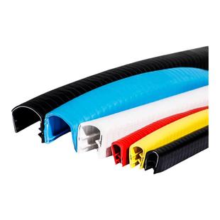 U型密封条橡胶包边条密封防撞条U型骨架胶条锋利钣金防割手防护条