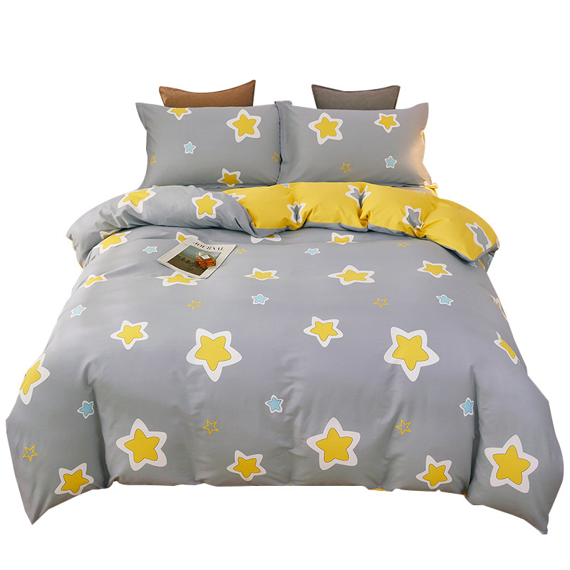 北欧风全棉活性印染被罩