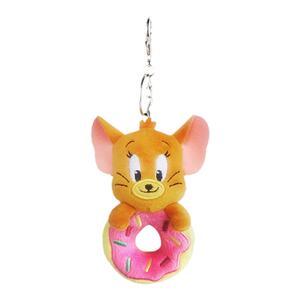 正版猫和老鼠公仔挂件可爱毛绒玩具汤姆猫钥匙扣杰利鼠包包挂饰女