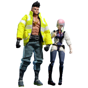 Jada Toys 赛博浪客 赛博朋克 大卫 露西 可动人偶 手办