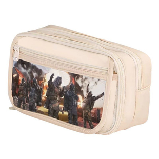 射击游戏FPS笔袋大容量多层收纳游戏周边学生文具盒创意初中生男