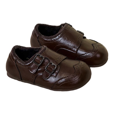 JLD&金乐迪儿童保暖棉皮鞋