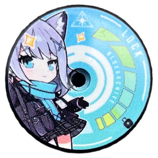 山地自行车二次元前叉气室盖肩控盖防尘盖锁死开关铝合金材质