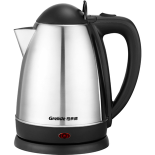格来德1805S电热水壶1.8大容量家用自动断电不锈钢酒店开水烧水壶