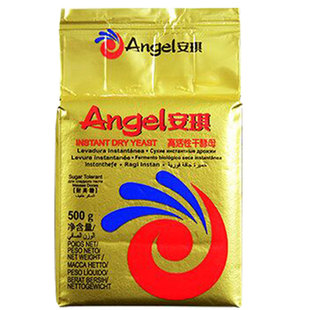 安琪酵母500g做馒头包子面包高活性干酵母耐高糖发酵粉商用批发