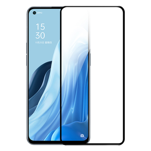 适用opporeno7钢化膜reno7pro手机oppo reno7全屏opreno7se防摔opopreno75g保护ooporeno人pfjm10oppreno贴膜