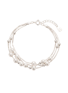 CACUSS足银三层手链轻奢女士配饰