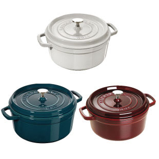 德国woll珐琅锅松露白铸铁锅汤焖锅家用电磁炉煲汤炖锅