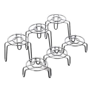 迷你不锈钢蒸架小号超小蒸架蒸格家用奶锅养生小锅架子高矮隔水