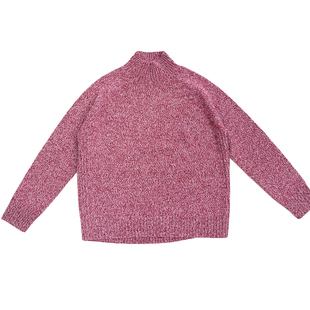 GTS新疆天山羊绒插肩袖半高领加厚针织羊绒衫秋冬宽松