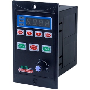 us52交流智能数显减速机调速器无极6W250W单相220V电机控制开关