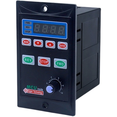 us52交流智能数显减速机调速器无极6W250W单相220V电机控制开关