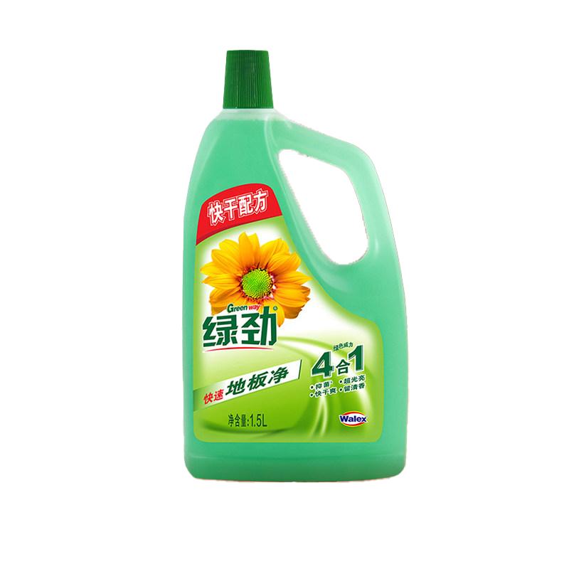 威露士地板清洁剂绿劲地板净拖地