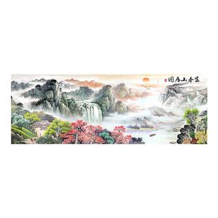 蒂彩DC富春山居图钻石画满钻新款客厅书房大气国风山水风景十字绣