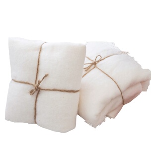 喵爸喵妈新疆长绒棉压缩水洗棉花婴儿抱被宝宝棉衣被子填充物棉絮