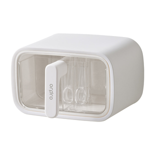 厨房壁挂调料盒家用高端新款多格一体收纳盒密封防潮调料罐盐罐