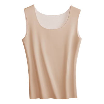 都市丽人保暖背心女德绒发热内衣