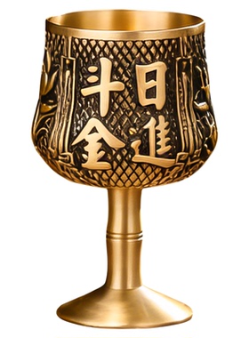 黄铜供酒杯佛前供佛水杯供奉观音净水杯大悲供杯佛堂财神爷圣水杯