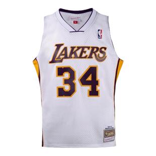湖人队奥尼尔02-03赛季NBA官方MN复刻34号球衣SW球迷版