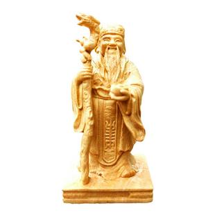 福德正神土地爷木雕手工雕刻高5厘米迷你佛像实木精雕土地公摆件