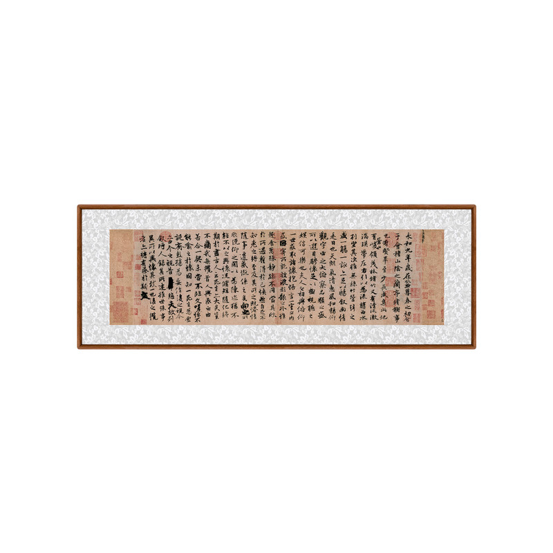 王羲之兰亭序书法字画挂画装饰画