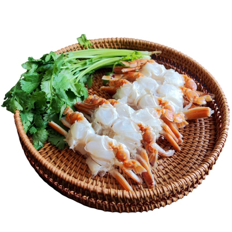 扁蟹排肉蟹披发20盒/箱梭子蟹块