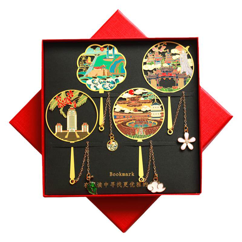 福建妈祖特色景点书签鼓浪屿礼品