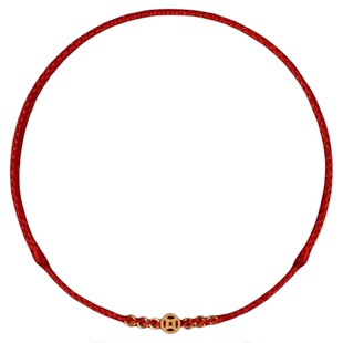 【杭州灵隐】2026本命年开运转运编织红绳女招财手绳古风铜钱脚链