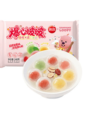 思念Loopy联名爆心啵啵甜品汤圆