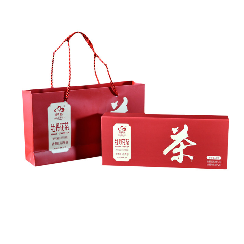 麟源牡丹花茶组合伴手礼盒菏泽产