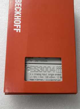 溢价-ES3004 倍福ES3004 BECKHOFF