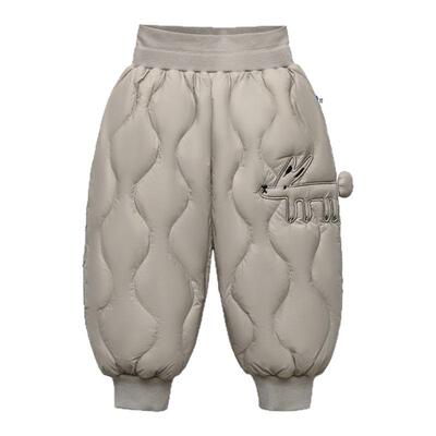 迷你巴拉三防羽绒裤男女童