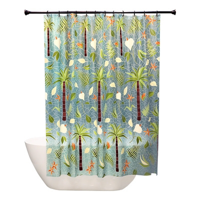 默玛防水防霉卫生间隔断浴帘