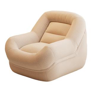 懒人沙发可躺可睡窝窝小沙发榻榻米阳台卧室客厅单人法式复古躺椅