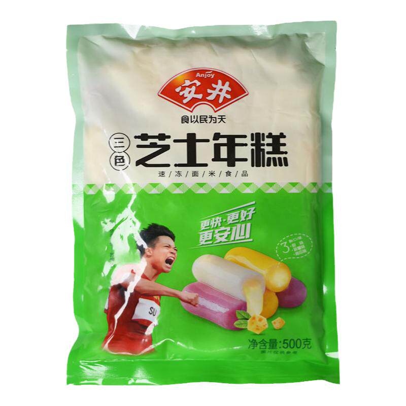 安井拉丝夹心韩式辣炒三色年糕条
