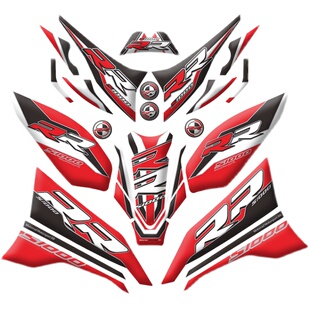 宝马 S1000RR 2019-2021年改装3D整车贴画全车整流罩贴花车板贴纸