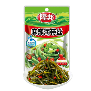 隆邦麻辣海带丝开袋即食下饭菜拌饭早餐配粥海带零食凉拌酱菜咸菜
