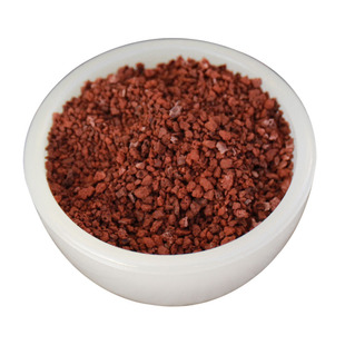 多孔红火山石颗粒土基质散装含微量元素土适合多肉兰花水族600g