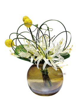 空合轻奢风双层琉璃花瓶