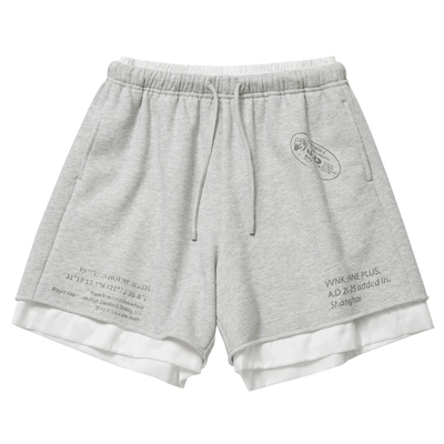 VVNK JANE PLUS春季假两件休闲运动短裤女J510862303A