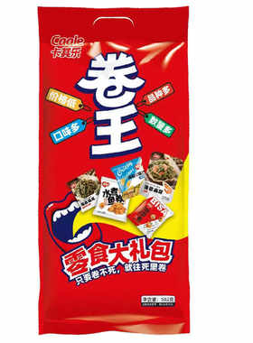 【超值42包】整包502g卷王大礼包办公室网红零食食品大礼包解馋