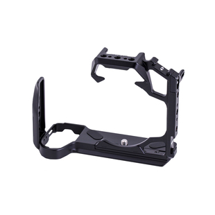 颜左YANZUO 适用松下s5m2相机兔笼s52 x视频摄影配件金属拓展保护框s5m2 x相机兔笼g9m2快装板配件稳定器竖拍