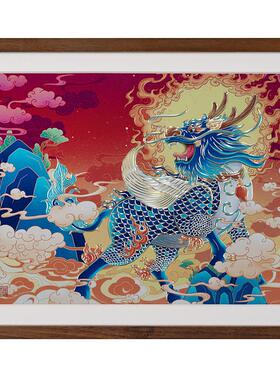 铜师傅《麒麟呈祥（桌面）》