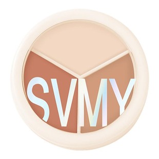 秒三色遮瑕膏脸部修容提亮遮盖斑点痘痘黑眼圈防水防汗学生女