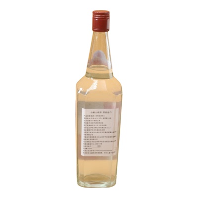 白鹤山烧酒720ml朝鲜原装进口酒陈酿玻璃瓶装过年送礼平壤开城同
