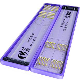 鼎钓王进口原丝金袖子线成品双钩防缠绑好正品黑坑鱼钩海夕伊势尼