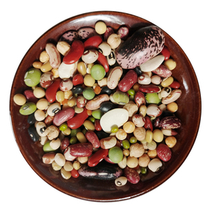 精选25种营养豆类五谷杂豆菜豆粗粮组合杂粮豆刀豆芸豆米饭蒸煮