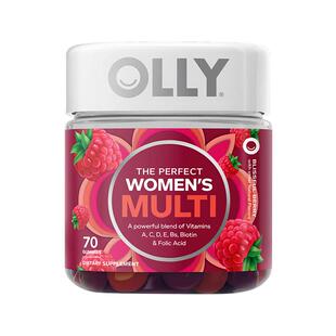 补贴到手58！OLLY女性复合维生素70粒
